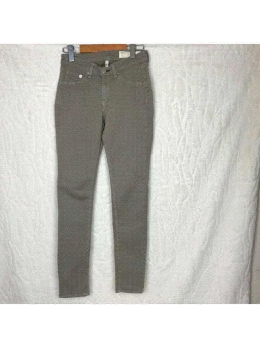Rag & bone  Khaki Coloured Jeans Size 26